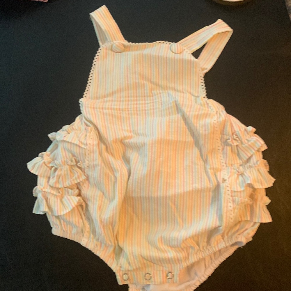 18 month smocked onesie.